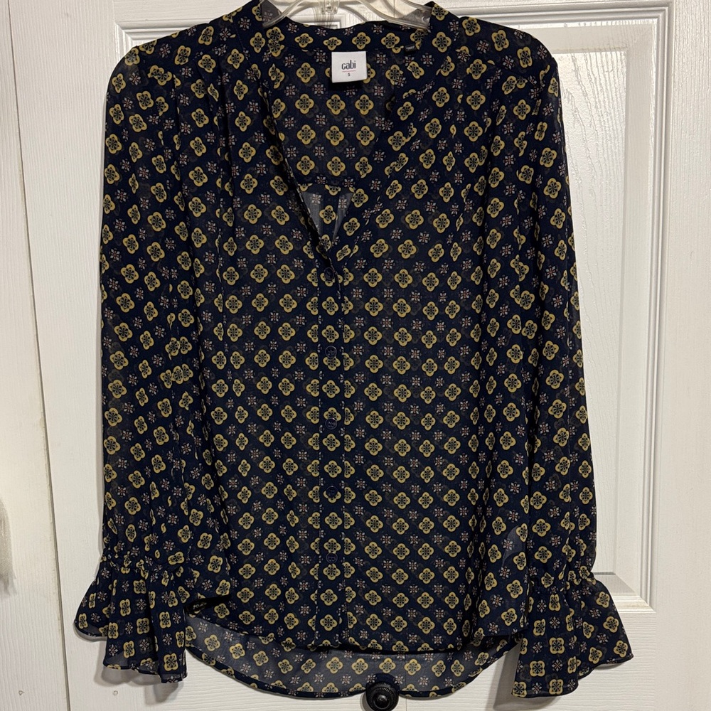 Cabi flowy button down shirt